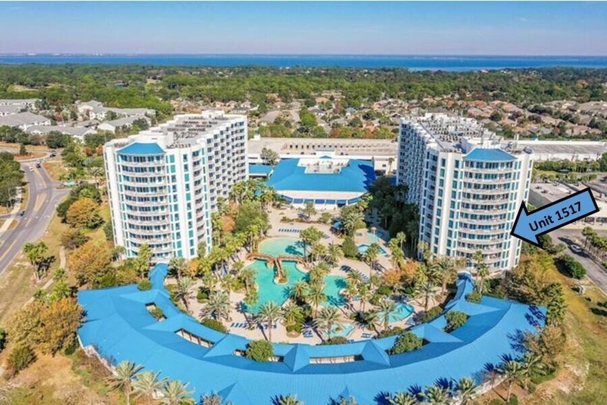 Great opportunity for the next lucky owner of this 3 Bedroom, 2 Bath with a VIEW. Seller's loss is your instant equity gain Experience breathtaking, unobstructed views of the Gulf's emerald waters from nearly every room in this spacious 3 bedroom, 2 bath end-unit suite. The expansive deck offers a stunning overlook of Henderson Beach State Park and the endless horizon of the Gulf beyond. Inside, enjoy the open-concept design featuring newer LVP flooring, a newly added sleeper sofa and recliner in the main gathering area. The fully equipped kitchen has been enhanced with a new refrigerator and microwave, making it ideal for guest use or everyday living. Additional upgrades include: New TVs throughout, A king-sized bed and loft beds for flexible sleeping arrangements and all-new curtains fo added privacy and style. Further upgrades include new washer/dryer, and water heater. The split-bedroom floor plan ensures privacy, making this unit perfect for families, second-home seekers, or savvy investors looking for rental income potential. The Palms of Destin offers exceptional resort-style amenities: Zero-entry lagoon-style pool.
On-site coffee lounge, restaurant, and fitness center.
Basketball, tennis, and pickleball courts.
Seasonal shuttle service to the beach.
Covered parking garage.
Hassle-Free Living
HOA fees include all utilities: electric, water, cable, and internet ensuring ease and value. Don't miss this opportunity to own a piece of paradise! Perfect as an investment property or your personal retreat. Sellers are ready to negotiate and finalize a deal quickly.

