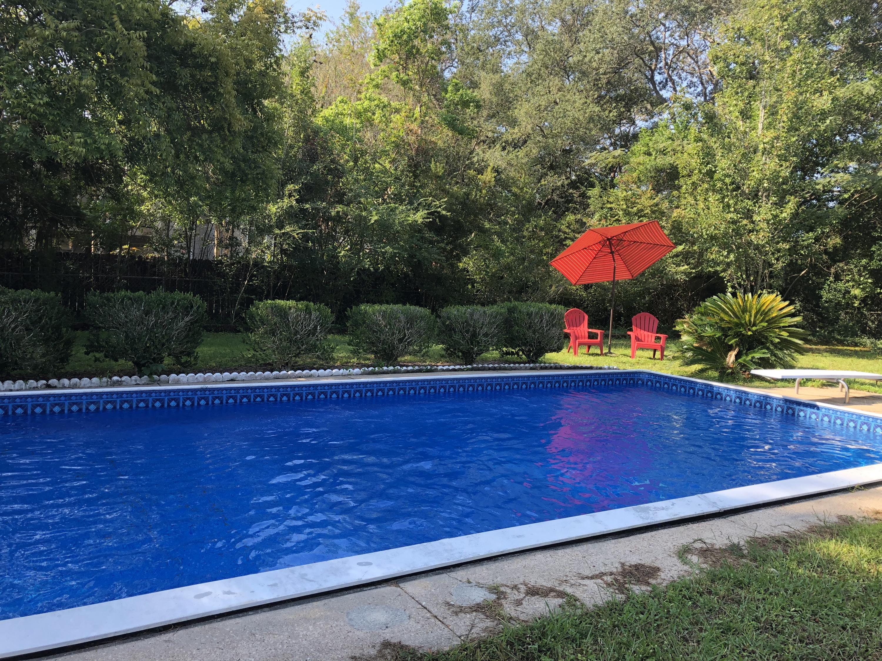 Opportunity knocking in Poquito Bayou!!! Popular neighborhood near Eglin AFB West Gate with lots of trees, playground, waterfront park, public boat ramp. The home features a NEW roof, NEW wiring, NEW pool liner, NEW flooring as well as LARGE windows, LARGE kitchen, LARGE pantry, LARGE bonus room. The outside matches the inside with a sparkling in-ground pool, screened-in porch, covered porch and yard building. Homes sell quickly in this wonderful neighborhood so don't delay and schedule your private showing today!!!
