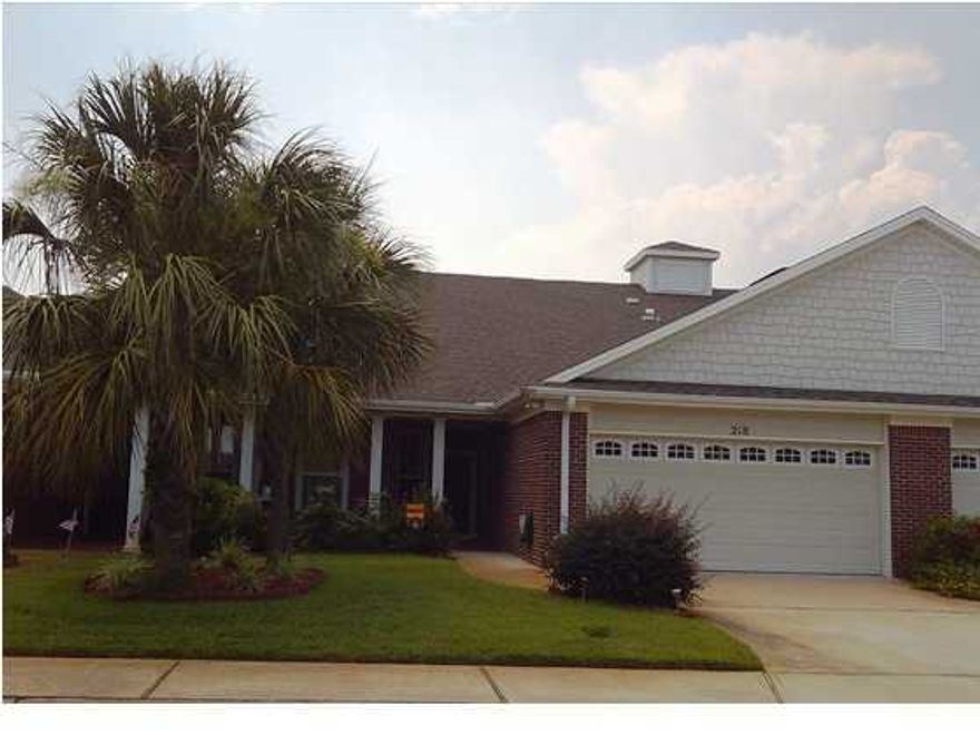 This spacious 2BR/3BA townhome is located in the sought after community of Diamond Lakes in Destin, Florida. The well laid out floor plan is both comfortable and open. Beautiful hardwood flooring is found throughout the living and dining areas. In the living room you will also find built-in shelving above the fireplace that is perfect for additional storage. The master bathroom features a large, garden tub and vanity. The enclosed patio that overlooks the backyard will add to the enjoyment of this lovely rental. This property is pet negotiable to cats only. Diamond Lakes offers a community pool and maintains the lawn. You will love living close to all the great shopping, restaurants, and beaches that Destin has to offer.