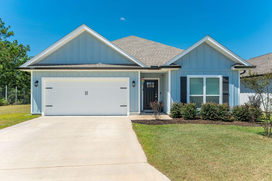 Stunning 2023-Built Home with Upgrades Galore & Assumable 5.5% VA Loan!Welcome to this beautifully maintained, nearly-new; rare 4 bedroom home that truly has it all! Built in 2023 and loaded with thoughtful upgrades, this property offers modern comfort, exceptional energy efficiency, and a prime location with added privacy.Step into the heart of the home--a chef's dream kitchen featuring a gorgeous quartz island, upgraded tile backsplash, stainless steel appliances, and ample cabinet space. The open-concept design flows seamlessly into the living and dining areas, perfect for entertaining or relaxing.Enjoy peace of mind and pristine water quality with a full-house water filtration system. Take advantage of the assumable VA loan at a competitive 5.5% interest ratea rare opportunity in today's market!
Additional features include:Solar panelscurrent owners pay only a $44 monthly connection fee with no electric bill!
Ceiling fans in every bedroom for comfort year-round
Gutters installed around the entire home
Attic access with pull-down stairs and plywood flooring for extra storage
Covered lanaia perfect space for outdoor dining or morning coffee.
Set on a desirable lot that borders a common area and dry retaining pond, this home offers a much larger and more private feel. The backyard backs up to a wooded area, providing serene views and extra seclusion.
Don't miss your chance to own this move-in ready gem with top-tier upgrades, low utility costs, and unbeatable privacy. This move-in ready home blends style, function, and long-term savings, easy proximity to bases, shopping, hospital, and schools;schedule your showing today!