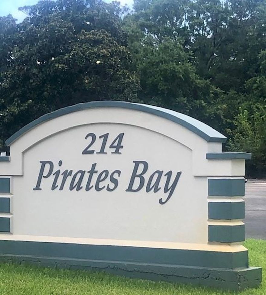 LOCATION. LOCATION. LOCATION.A SWEET DEAL INTERCOASTAL WATERWAY WATERFRONT CONDO. First floor unit | walk-out patio | RENT OUT this EFFICIENCY unit | Fully furnished | INVESTMENT | kitchenette | transferable home warranty thru Oct 2021Owners of this unit can RENT it out (short and/or long term RENTAL).PIRATES BAY offers TWO of the largest and most beautiful POOLS and situates on the INTERCOASTAL WATERWAY shore.Be near the gorgeous Okaloosa Island Beaches, Destin Harbor, CRAB ISLAND, dining, EGLIN AFB, shopping, etc.SELLING AS-IS All measurements should be verified.
