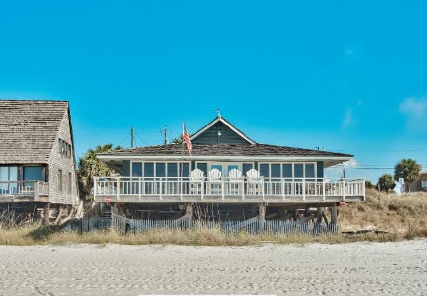 Unique and spacious beach cottage with beautiful panoramic views of the Gulf of Mexico. Wrap around balcony, large open kitchen with updated stainless steel appliances, open dining and entertainment area. This 3 Bedroom, 2 Bath homes comes fully furnished and includes 2 King , 2 Queen and 1 Full size bed(s) and sleeps up to 10.
This is an incredible investment opportunity. Located on the east end of Panama City Beach near St Andrew's state park and within minutes to many restaurants and shops this one won't last long!