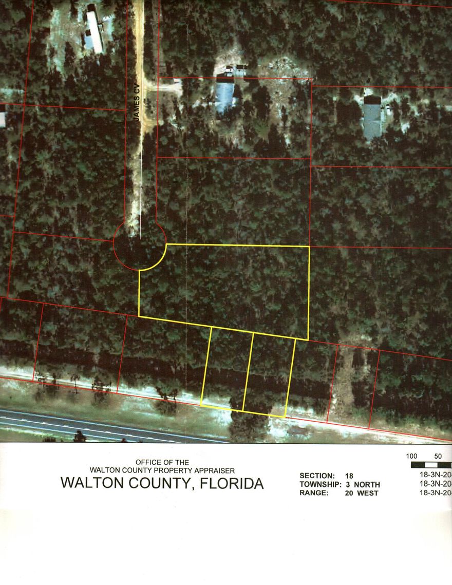 Bank owned. Three adjoining lots. Two of the lots front on Hwy 90. 1.45 acres total. Make offer.