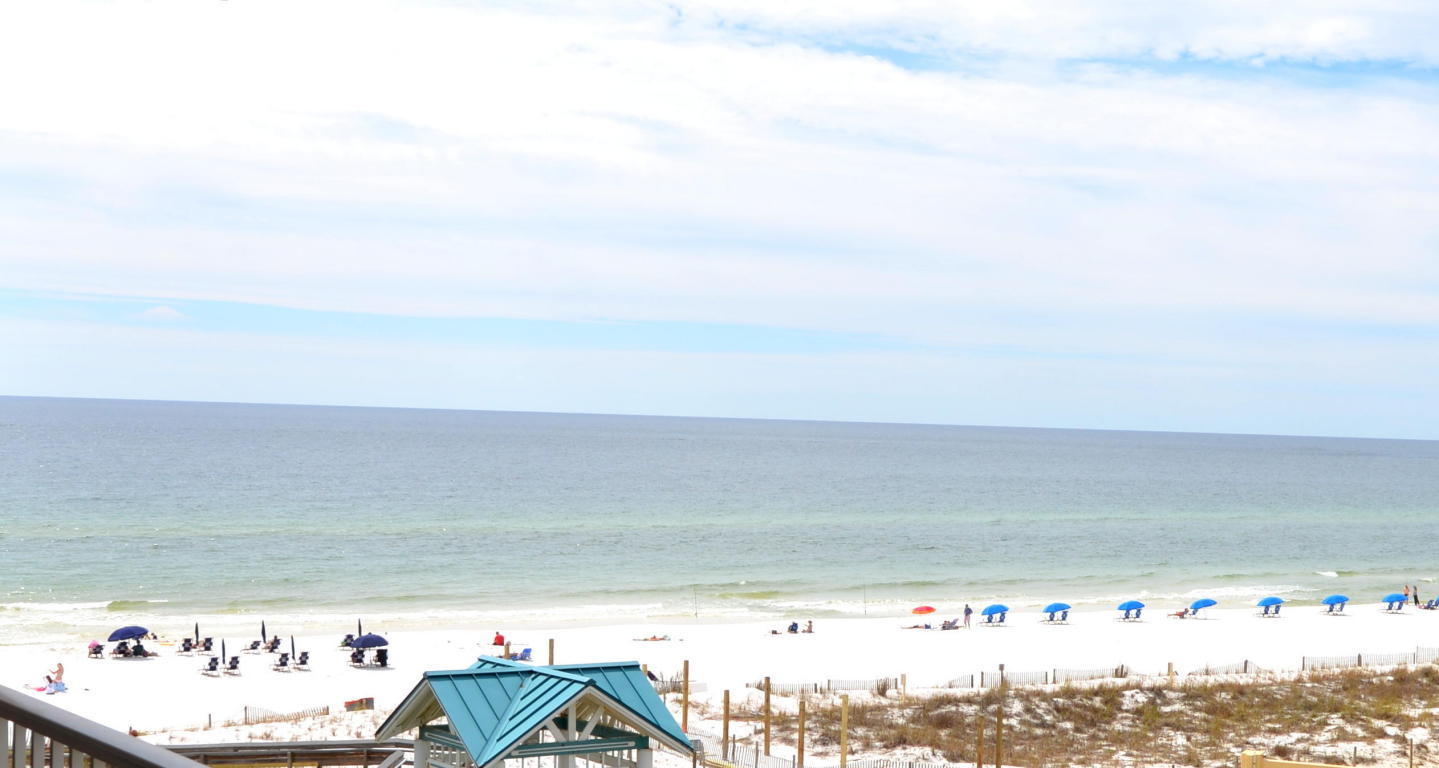 This unit is in good condition and no elevator needed to get to this unit. There is a deeded parking space and is located close to the unit. The master bedroom and living room both have sliding glass doors that overlooks 497 feet of beach. There is a heated pool and hot tub, covered parking, a BBQ and picnic area along with a fitness center. Parking space #112.