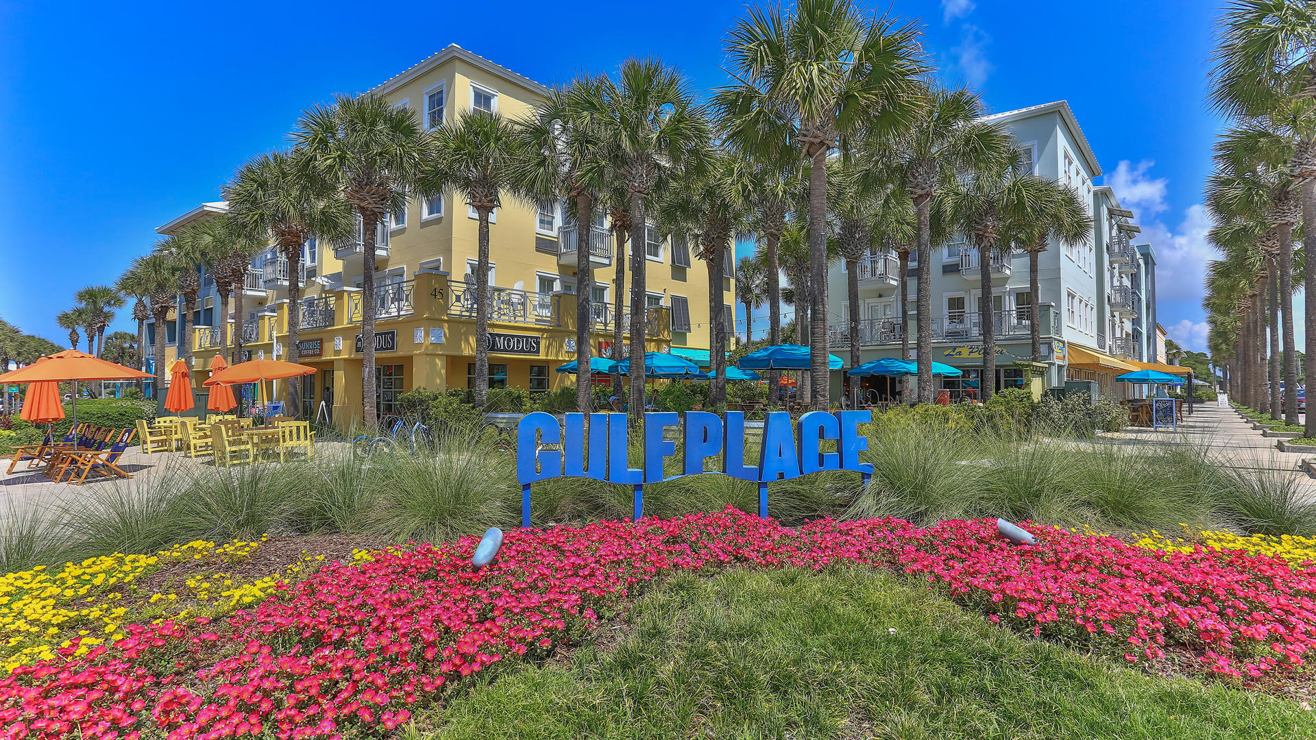 Absolutely Gorgeous Panoramic Gulf Views and Premium 4th Floor!! 1 bedroom/1.5 Bath, Sleeps 6, includes two bunk beds, all furnishings with a small list of seller exceptions. Freshly updated with painted cabinets, baseboards, fresh linens and much more! This condo is exceptional, and will not be on the market long! It is perfect for a vacation rental or beach residence! Convenient to Elevators, trash chute, and laundry! Gulf Place includes 3 pools, one heated, nature trails, tennis courts, deeded beach access, walking community with restaurants such as LaPlaya, The Perfect Pig, Shunk Gulleys, Coffee Shop, Sweet Spot Frozen Yogurt, boutique shopping with Soho, YOLO, 30A store, Services such as Day Spa, Jade Nails, and more! Great Vacation Rental!!