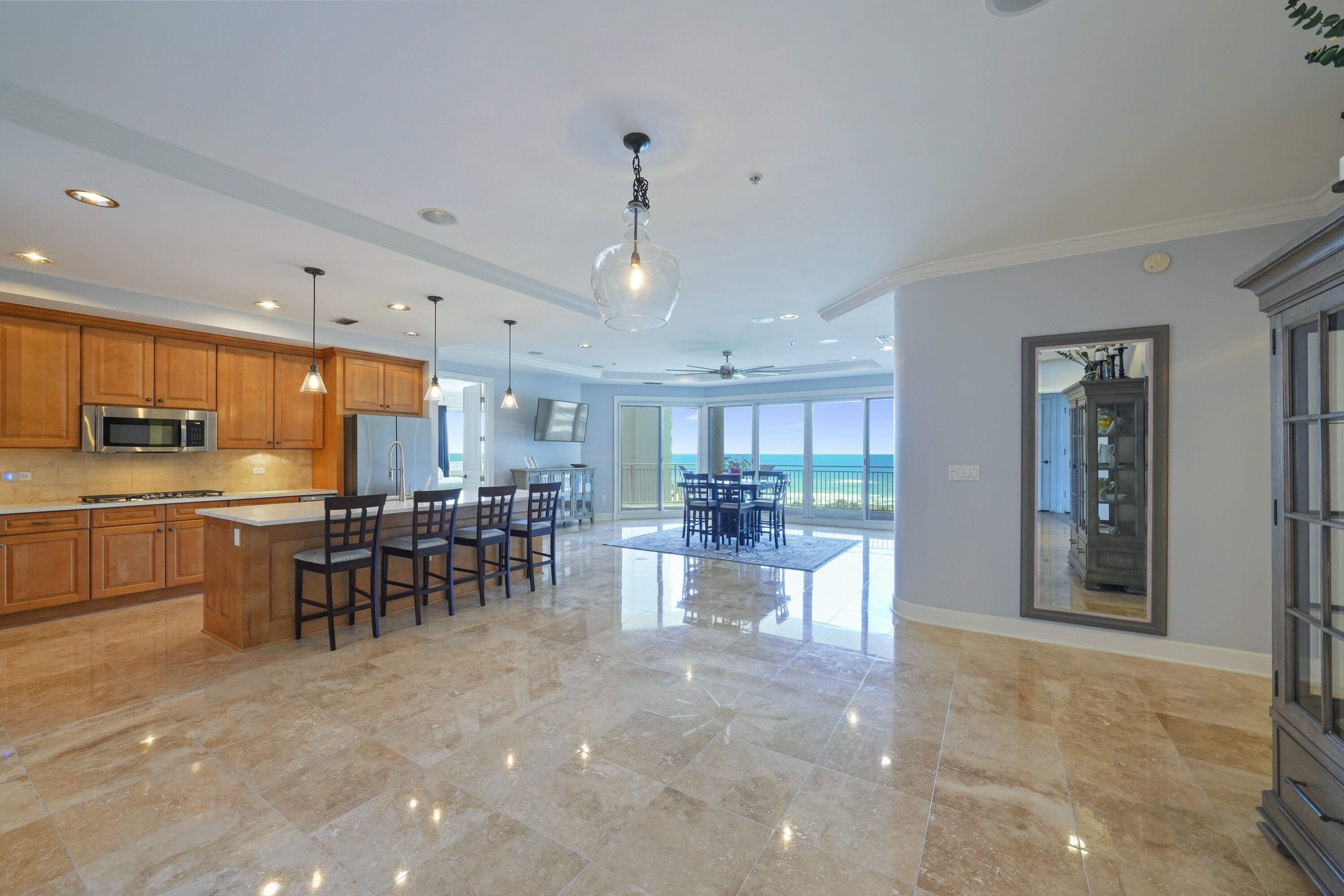Experience the ultimate beachfront lifestyle in this exquisite, rental restricted, 3 bedroom, 3 bathroom condo in the heart of Miramar Beach. This stunning condo boasts 2,333 sq. ft of living space with breathtaking views of the Gulf of Mexico and offers unparalleled luxury and comfort. This Villa in Grand Dunes is well maintained and perfectly located on the 4th floor of Grand Dunes Il, giving it an 6th floor elevation and the views are fantastic! It will convey semi-furnished with some exclusions of personal items.