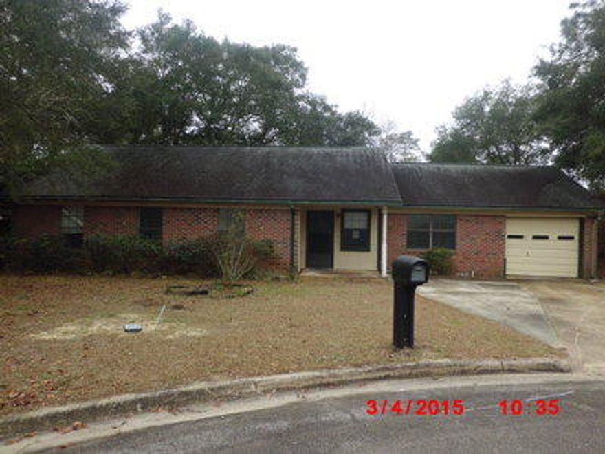 This is not a short sale. Handyman special has great potential with little work. Four bedrooms and two baths with 1,810 sq. ft. of living space. Large kitchen with eating space opens to a huge great room. The master has a private bath with dual sinks and walk in shower. Situated on a lovely wooded lot on cul-de-sac. All Information recorded in the MLS is intended to be accurate but cannot be guaranteed, buyer advised to verify. Sold As-Is. No utilities will be turned on to this property and only cash offers with 0 day inspection period will be considered. Buyer should perform their due diligence/necessary inspections before submitting an offer.