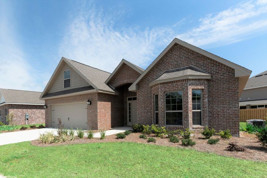 Under Construction! One of the last homes available in Peach Creek! Estimated closing of September 2020! This Graham floor plan has 3 bedrooms with a 4th room that is a bonus room above the garage. Beautiful painted cabinetry, Engineered Vinyl Plank In All Common Areas Of The Home, carpet in the bedrooms and Granite counter tops in the kitchen & Baths. The kitchen has Stainless Steel appliances, including a stove microwave and dishwasher as well as a Kinetico water filtration system. This home is a ''Smart Home'', a standard package that includes includes: KwikSet lock, Sky Bell and digital thermostat, all which are integrated with the Qolsys IQ touch panel and an Echo Dot device. Landscaping includes a fully sodded lawn and irrigation system