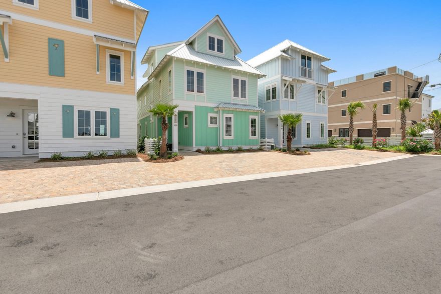 VIEWS FOR DAYS! Welcome Margaritaville Beach Resort! This exquisite 5-bedroom home, newly constructed in 2023, shows off breathtaking views of the Gulf of America. Professionally decorated with elegance and style, this residence is ideal for those who value luxury and comfort. Start your day with the soothing sound of waves and a cup of coffee on the spacious balcony, or unwind in the hot tub with stunning Gulf views. The open floor plan and high ceilings create a bright and airy atmosphere, perfect for entertaining. The kitchen, featuring top-of-the-line appliances and modern finishes, is a chef's dream. Each bedroom offers a spacious, comfortable retreat for relaxation after a long day. This brand-new full-service resort is designed for fun, relaxation, and exceptional rental potential. With 580 feet of dedicated sugar-white sand beach, a massive resort pool featuring waterslides, and a 425-foot lazy river, this destination attracts guests year-round. Onsite amenities include the lively Salty Rim Bar & Grill for poolside food and drinks, and the soon-to-be-completed Clubhouse will offer even more - a full-service restaurant and bar, coffee shop, provisions market, onsite check-in, fitness center, arcade, and banquet facilities. Whether you're looking for a high-performing vacation rental or a personal beachfront escape, Margaritaville delivers. Don't miss this incredible opportunity to invest in one of the Emerald Coast's most exciting new resorts!