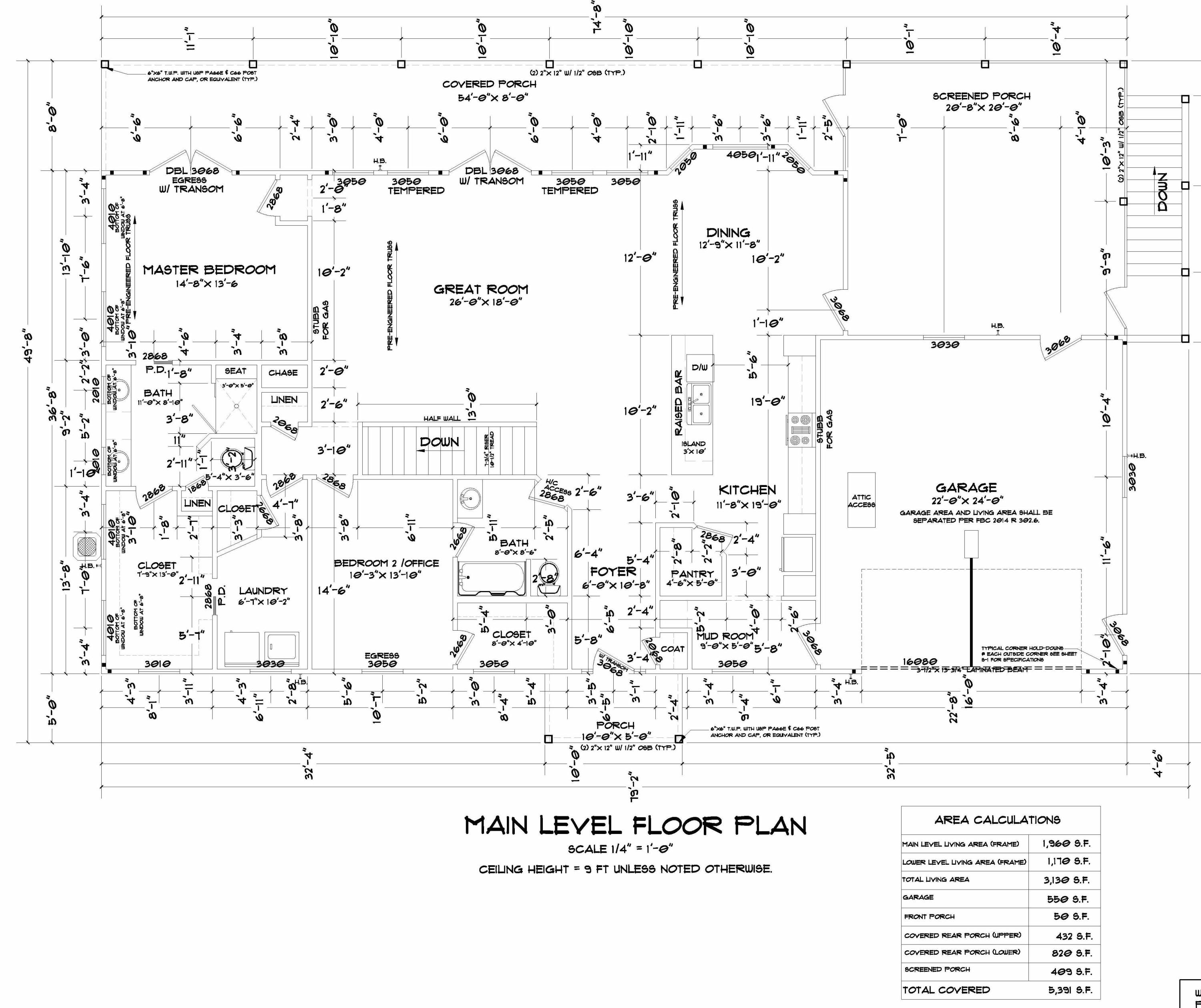 Metes and Bounds legal description - Land