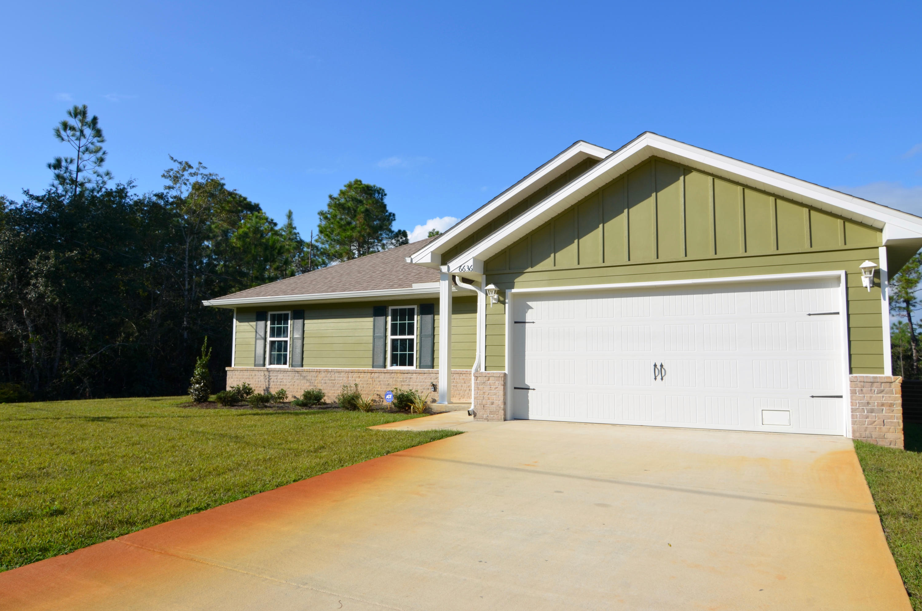 JUST REDUCED BY $20K!! BRAND NEW home with deeded access to the bay. This beautiful 4 bedroom, 2 bathroom home is located on a 1.1 acre lot with access from the bayou to the bay along with a community boardwalk and fishing pier directly on the bay. The home features stainless steel appliances, granite counter tops, kitchen island, recessed lighting, ceiling fans throughout, fabric shield hurricane window protection, 16'' tile in entry, kitchen, dining area, all bathrooms and laundry. The backyard is fully sodded with irrigation system and features a 10'x 15' deck overlooking the bayou. Located close to shopping and beaches, this home is a must see. Buyer to verify all information to buyers satisfaction including but not limited to sq. footage, room sizes, lot size, zoning etc.