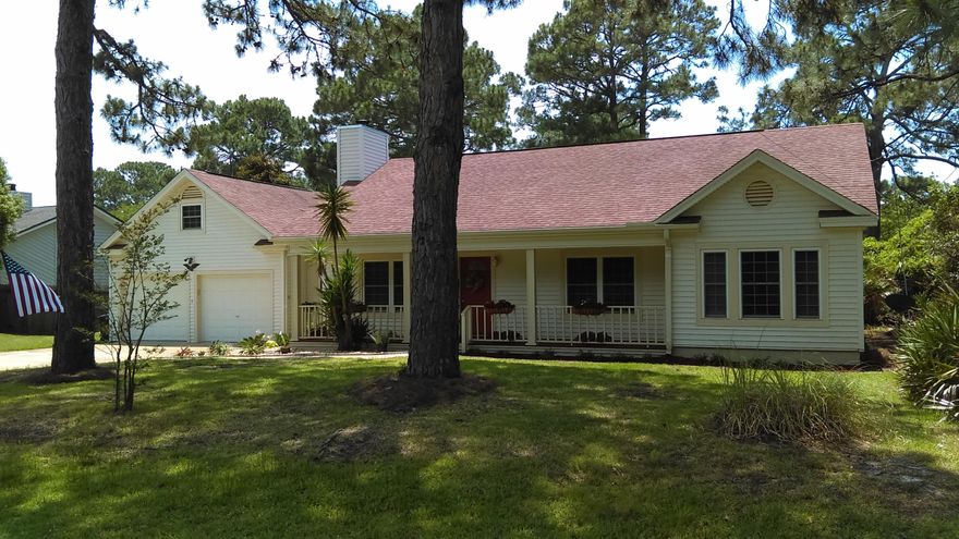 Price recently adjusted due to a newly discovered discrepancy in formerly reported square footage. Easy commute to all 3 military bases in the area including Eglin, Hurlburt and Duke Field. You'll fall for this lovely home in a fantastic location. Close enough to 98 and beautiful white sand beaches for convenience, yet far away enough for peace and quiet. Some of its best features are a rustic yet modern greatroom with vaulted ceilings, 3 bedrooms with lots of natural light and a bonus room above the 2 car garage. From the well kept interior to the meticulously manicured yard and deck areas, you'll really enjoy your time in any area of your choosing. The wooded lot across the street provides a very private feel not often found in this area. Buyer to verify square footage.