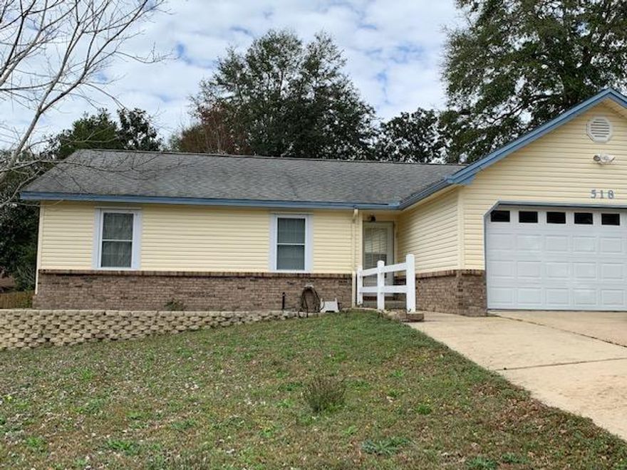 (No showings until 4/2/2020, please.) This 3 bedroom 2 bath home welcomes all with being pet friendly and hugh yard perfect for family and entertaining. Fenced backyard with shed and built in fire pit. The house features tile & carpet, large living room, easy flow kitchen & even washer and dryer (non-warranted). Owner will consider pets with a refundable pet deposit and a non-refundable pet fee to be determined by owner. Any pet must be spayed/neutered, housebroken, current on vaccinations and NO puppies or kittens. All adult persons intending to live at the property must fill out an application and be on the lease. Renter's Liability insurance required.