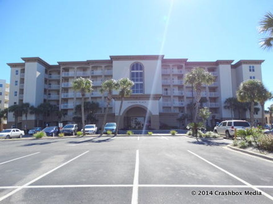 This condo has granite countertops, a full size laundry room, two full bedrooms plus a bunk room! The living area is large and has amazing views of the beautiful beaches. The master bedroom has great views of the gulf and access to the large balcony. There is also a ''walk-in'' closet, master bath with double vanity, and large tub/shower combo. The extra bedroom is also spacious with a door to the hall bath. This condo is fantastic! Sold as is. All information is approximate and should be verified.