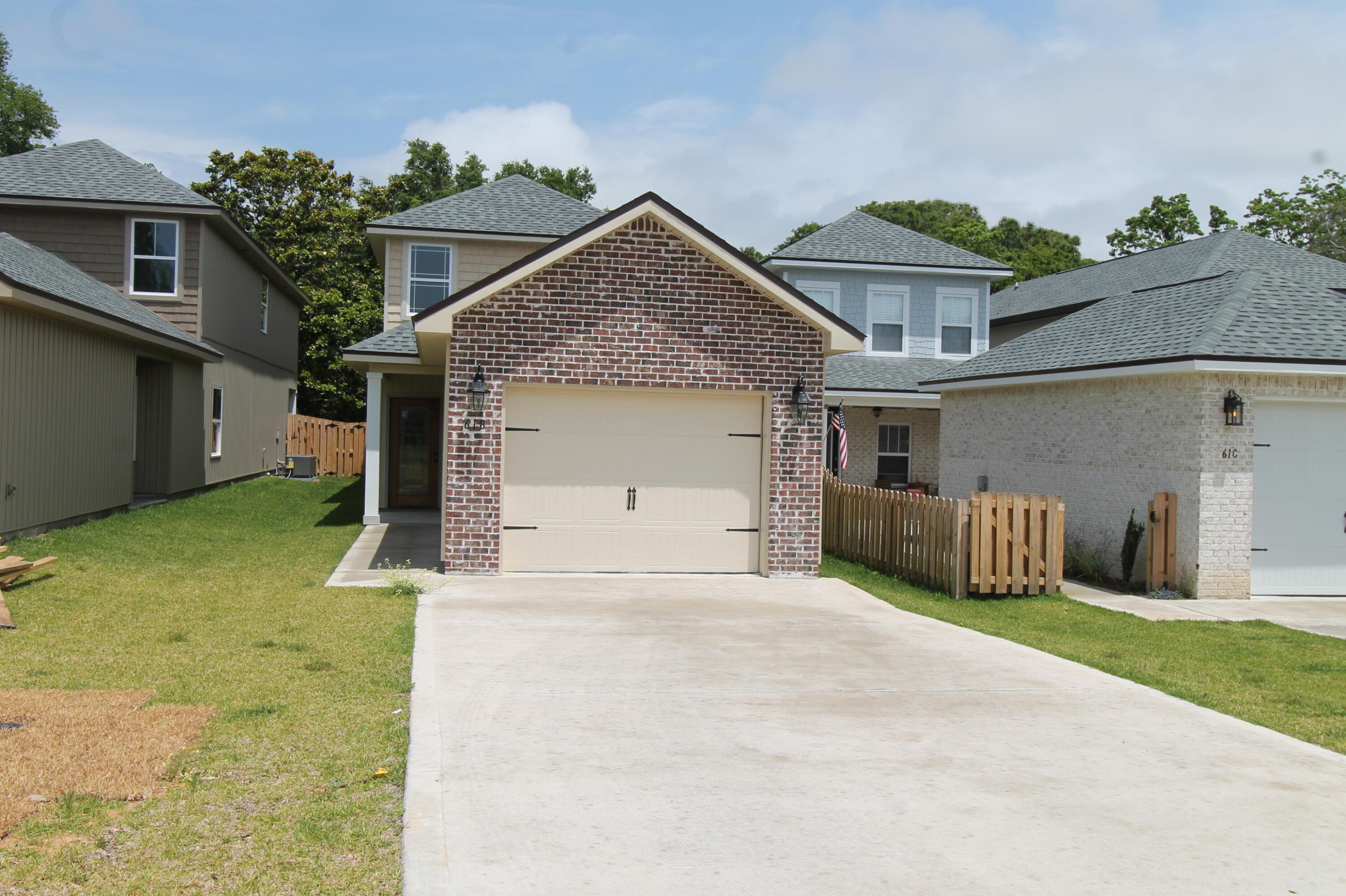 New construction in the heart of Shalimar. 15 minutes to Hurlburt, 10 to Eglin and 15 to beaches. As you enter the front of this 4/3.5 home trough the hand stained wood door, you will be in the great room. Continuing forward, you will then enter the gourmet kitchen which boasts Cream painted custom cabinetry with crown molding, 3 CM. granite countertops, stainless appliances, and a roomy breakfast bar. The master is located on the first floor, has 2 walk - in closets, separate marble shower with glass enclosure, a whirlpool garden tub, and double vanity with cultured marble tops. LVP flooring is throughout the entire home except 2 baths. Bedrooms 2-4 along with 2 full baths are located on the second story. Insurance will be very reasonable, as home is built to today's code.