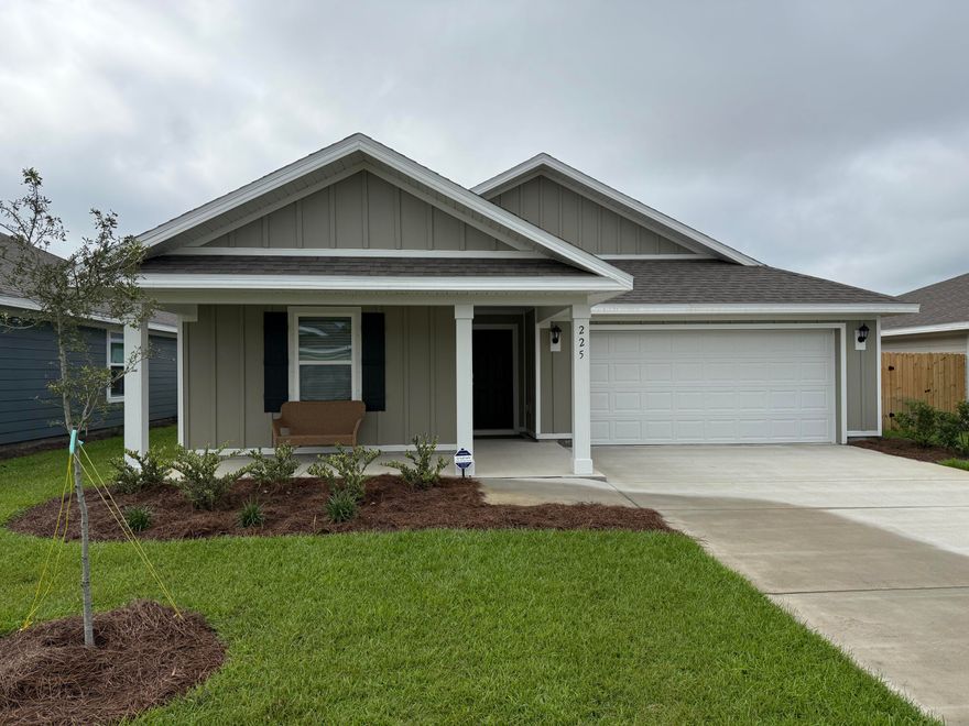 FIRST MONTH FREE!  Security deposit only $2000!  Be the first to enjoy this brand new five bedroom, three full bath home in a pleasant neighborhood, with easy access to U.S. 331, SR 20, shopping, and local schools. Granite countertops in kitchen and baths, and upgraded carpet in bedrooms. Brand new pool and recreation complex included. Lease rate includes lawn maintenance, pest control, and trash removal. 'Smart Home' technology throughout. 27.4 cu ft Samsung refrigerator included.' This is a no smoking and no pet property.