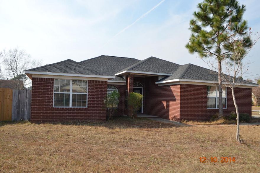 Built in 1997, this home has all brick exterior and rests on a corner lot. This home has an open patio, privacy fenced back yard (mostly - 1 section has not been completed), vinyl trim, 2 car garage, and a new dimensional shingled roof. Many updates inside including new paint, new paint, new appliances and countertops, and more. Home is ready for new buyers and will certainly no issues qualifying for all types of financing. This home is large, accommodating, and a must see. Call today to schedule your showing of this beautiful home.
