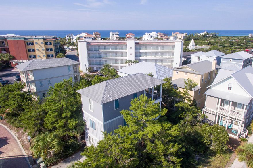 Home is under contract. Seller accepting back up offers. This Seacrest Beach home is situated perfectly just a short walk to the Lagoon Pool, very close to the 30A path, and very close to a tram stop.This three bedroom, three bathroom home is being sold fully furnished and rental ready. Master is on the 1st floor with a great walkout porch. Also on the first floor is an additional bedroom & bathroom. Second floor has a very open floor plan with a great kitchen, dining area with plenty of room for all of your guests and a spacious living area that opens on to the porch. Third floor has another bedroom with bonus sitting area with wet bar and a pull out couch all of which has access to a huge 3rd floor balcony with gulf views.  Seacrest is situated in an ideal spot along the east end of 30A in between Rosemary Beach and Alys Beach. Just a short walk or bike ride to the beach, shopping, restaurants, etc. Give us a call today to view this gem!