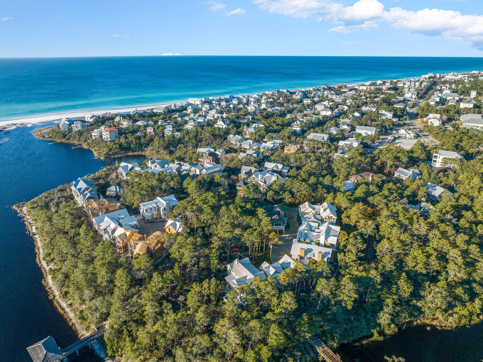 Nestled in one of the most unique subdivisions along scenic 30A, 7-6 Cedar Post Road in Santa Rosa Beach offers an unparalleled opportunity to build your dream home. This exquisite property, with a total lot size of 4,356 square feet, is perfectly positioned at the common area, just across from the iconic tower in the West Entrance of Draper Lake. Its prime location on the walkway to the boat house ensures easy access to the serene coast lake, just steps away.Imagine waking up to the gentle sounds of water and enjoying potential lake views from your second-floor retreat. The property comes with professional schematic plans meticulously crafted by renowned 30A Architects, ensuring a seamless transition from vision to reality. Embrace the elegance of coastal living with amenities that include convenient beach access, a luxurious cabana, and two refreshing pools. The common outdoor space offers a tranquil setting for relaxation, while your private outdoor space provides a personal sanctuary. This pet-friendly haven also boasts stunning lake views and waterfront access, making it a perfect blend of nature and luxury.

Whether you're seeking a peaceful retreat or a vibrant community lifestyle, this property promises a living experience that harmonizes with the natural beauty of Santa Rosa Beach. Don't miss the chance to create your own masterpiece in this coveted location.