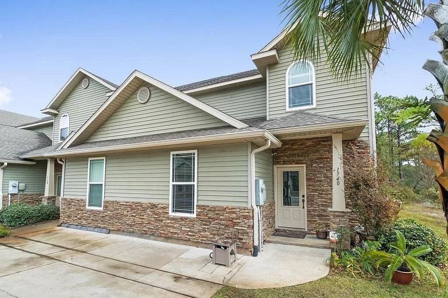 READY FOR IMMEDIATE OCCUPANCY ! CALL TODAY! HERE IS YOUR 4 BEDROOM 3 BATH TOWNHOME UNIT IN THE SOUND HAVEN COMMUNITY THAT HAS ALL LVP AND NO CARPET! END UNIT HAS EASY ACCESS TO YOUR PRIVATE BACK PATIO AND STORAGE AREA BY WALKING AROUND THE SIDE OF THE BUILDING TO THE BACK.  CLOSE TO PUBLIX, RESTAURANTS, BEACHES AND FISHING! FUN FOR THE WHOLE BUNCH! Less than 8 minutes to Navarre Beach! Built-ins in master closet.  Call today and let's GET STARTED ON YOUR DREAMS! Seller offering 3000.00 to closing costs for a closing BEFORE JULY 8, 2024!