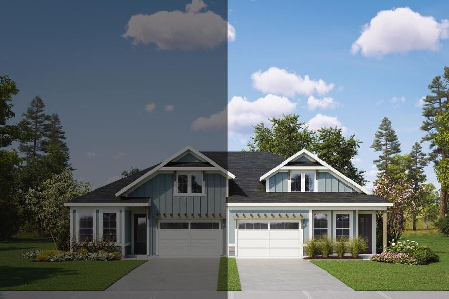 Welcome to The Villas at Longleaf Park in the Watersound Origins community, offering stylish paired/attached villas by Fischer Homes. The LUCAS plan, a beautifully designed 2-bedroom, 2-bathroom single-level home, features 1,418 sq. ft. of effortless living space and a 1.5-car garage. Step inside to an inviting open-concept layout with a modern kitchen, spacious dining area, and a bright living room that seamlessly flows into a private covered patio, perfect for outdoor relaxation. The primary suite overlooks the backyard and boasts a spa-like ensuite bathroom with a double vanity and a generous walk-in closet. Currently priced at the base level, this home already includes standout features like luxury vinyl plank flooring in the main living areas, plush carpet in the bedrooms, 10' ceilings, and more! Still time for Buyer's choice - to pick out colors/selections! Enjoy the ease of a low-maintenance lifestyle, HOA membership covers lawn care and exterior home upkeep, giving you more time to enjoy the exclusive amenities Watersound Origins has to offer such as the Origins Golf Course, a resort-style pool, sports courts, and more. This is your opportunity to embrace easy living in a vibrant, amenity-rich community. 