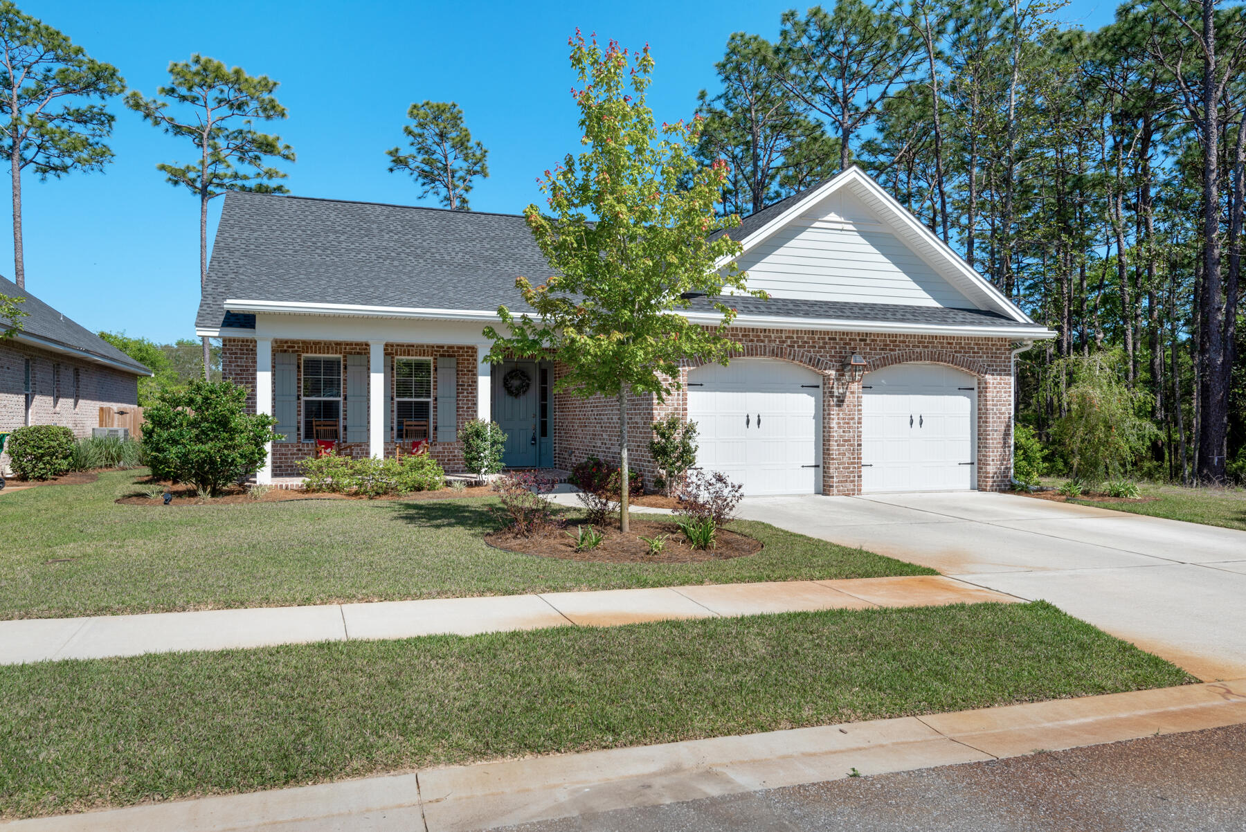Fantastic Location. Immaculate condition. This 4 bedroom, 3 full bathroom, quality built home is nestled at the end of a quiet street in Magnolia Woods. This is a boutique neighborhood located in the heart of Niceville with easy access to Eglin AFB, top rated schools, Lion's park and shopping. The foyer welcomes you into large family area with an open flow into the kitchen with stainless appliances, large island, quartz countertops and to the cook's delight gas range and electric oven. Entire home has raised ceilings and 8 ft doors throughout. The master suite is huge with two closets, one walk-in. Master bathroom has dual vanities, a spectacular tile walk-in shower, no tub and potty closet for privacy. Two additional bedrooms have plenty of room, closet space that share a Jack and Jill
