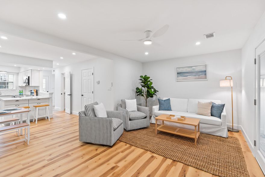 Don't miss the rare opportunity to own a fully remodeled, furnished, and rental-ready townhome with Gulf views just steps from the sugar-white sands in the heart of Miramar Beach!Welcome to 43 Summerhaven Trail #3, an exceptional coastal retreat with 1,254 square feet of thoughtfully designed living space, this home features two bedrooms and one and a half bathrooms, making it an ideal choice for both personal use and short-term rental investment. Upon entry, guests will enjoy the updated coastal charm that welcomes you in after a long day at the beach, just a short walk across the street. As you make your way indoors and down the hall, you are immediately greeted with a beautifully updated kitchen with quartz counters and stainless appliances making cooking and entertaining a both fun and functional. Ample seating for guests at the bar top, dining table, and living room make pizza night in that much better. 

Off the dining room, French doors open to a covered private deck with views of lush green space offering more room for seamless indoor/outdoor dining and entertainment. Back inside, a laundry room with washer/dryer as well as storage for all your beach gear is just off the dining area, adjacent to the beautifully updated half bath. 

Moving upstairs, the master bedroom offers its own private balcony with enhanced views of lush green space and mature live oaks making for peaceful morning coffee or relaxing evening cocktails. Back inside, coastal design has been thoughtfully maintained throughout the master bedroom with a queen bed leading into the private bathroom vanity and walk-in closet. Down the hall, the shared bathtub and shower offer guests a splash of luxury with custom selected tile work throughout. Continuing down the hall, the guest room offers peekaboo forever Gulf-views from the large windows offering your guests the opportunity to enjoy the blue reflection of the Gulf from the comfort of their own queen bedroom. 

Summerhaven North units don't come to market often, with low HOA fees, over $45,000 in projected rental income, and easy public beach access a short three minute walk across the street, owning a slice of paradise just got that much better. Inquire today to start living the coastal lifestyle you deserve. 

