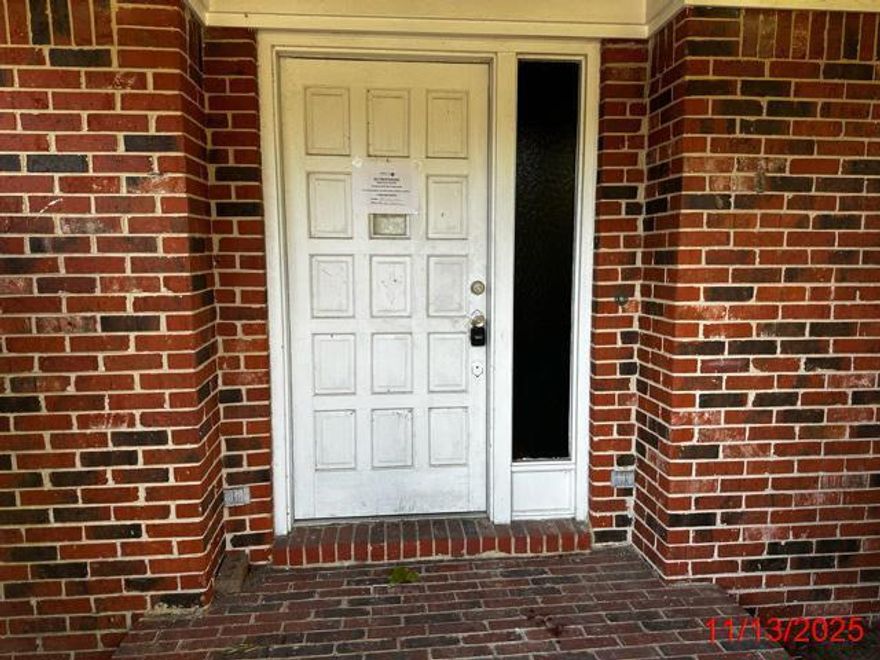 REO VA property.  This 4-bedroom, 2-bath home offers a split-bedroom design with excellent layout potential. The property features a spacious living room, separate dining area, and a bonus room with French doors off the living room--ideal for conversion into an office or flex space. While the home requires significant updates and TLC, it presents a prime opportunity for investors or renovators to add value. Original 1970's carpeting remains throughout, and no recent improvements have been made, allowing for a full redesign to modern standards. Solar panels are already installed, offering energy efficiency potential. With strong bones and ample square footage, this property is ready for transformation into a profitable investment or updated resale.