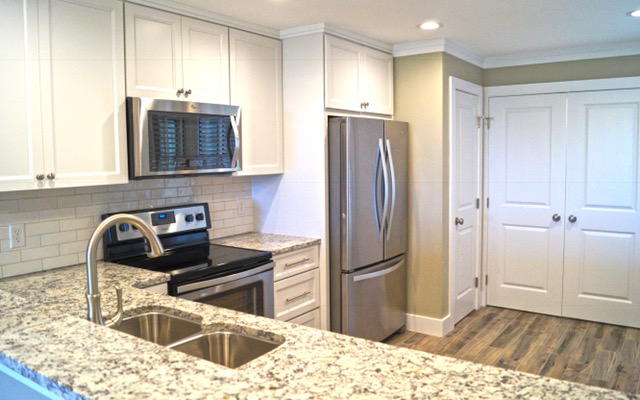 Waterfront first floor Sandestin condo in Heron Walk that is a Must-See. Owners have just finished with complete interior renovations on this beautiful unit with new plank tile flooring throughout, all new paint, kitchen with all new appliances and granite countertops and tile backsplash; new bathrooms with quartz countertops, all new cabinetry and fixtures with walk-in shower in master, a barn door to master bedroom, all new lighting, Levelor window treatments, wet bar, and screened porch with water views and Baytowne Marina. Heron Walk HOA has recently had renovations to the exterior with new: cedar siding, paint, roof, under floor insulation, landscaping, Wi-Fi and mailboxes. Heron Walk offers close proximity to many amenities in Sandestin plus the Marina and Baytowne Wharf.