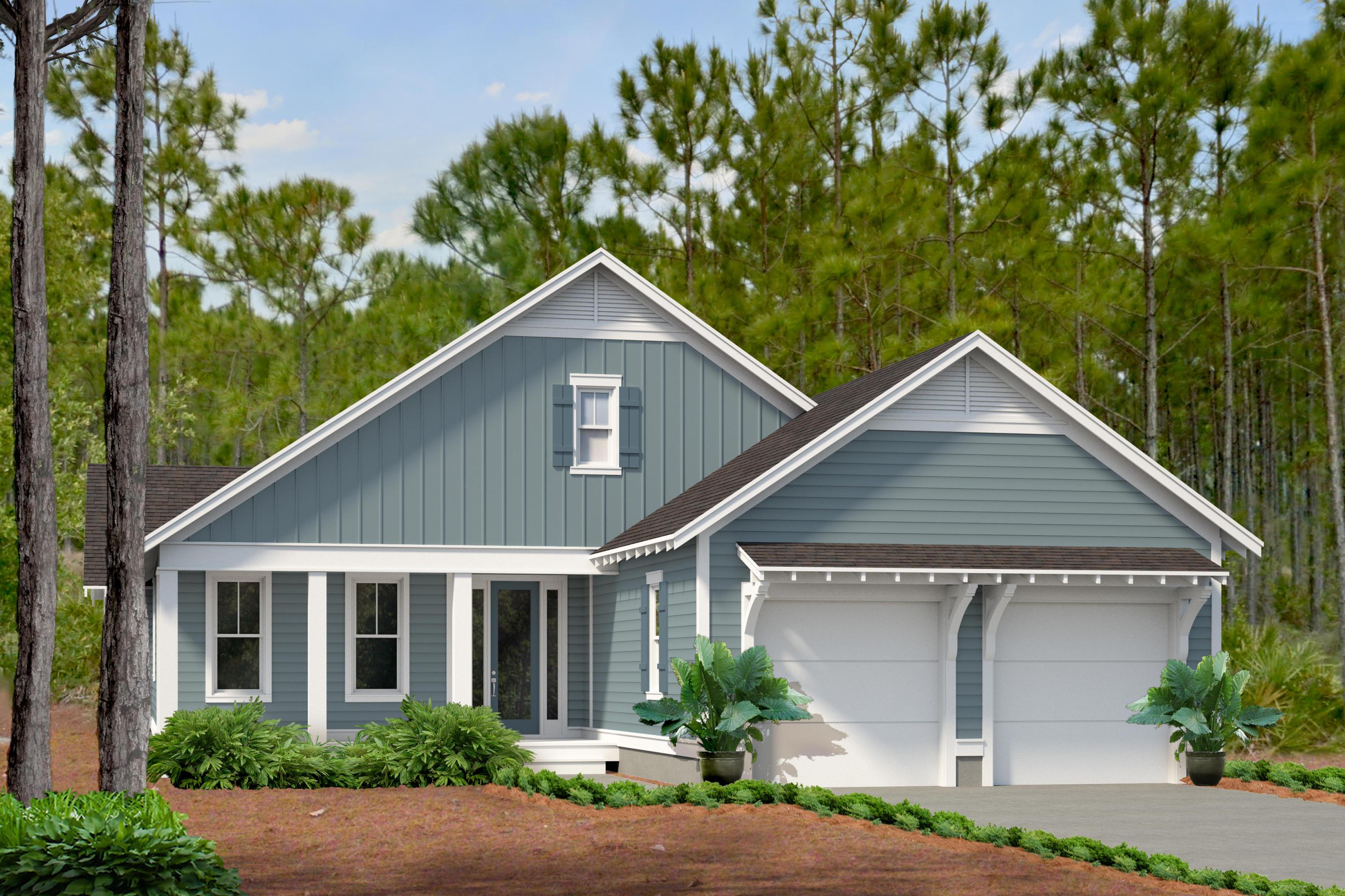 Entered for comp purposes. The Ficus floor plan features a front load 2-car garage, 4 bedrooms, 3.5 bathrooms, open-concept living space inside and out, plus and office. This new home with be complete with Quartz countertops throughout, LVP flooring throughout, 10' ceilings, under cabinet lighting in kitchen, and more.