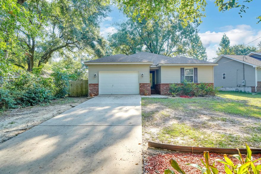 New to the Crestview market!  This charming 1264 sqft on a quiet street is perfect for first time home buyers or investors looking to add a low maintenance rental home to their portfolio. This cozy home has much to offer to include stainless steel appliances, and repainted kitchen cabinets which brighten the room! Enjoy the comfort and privacy that this beautifully maintained home has to offer.