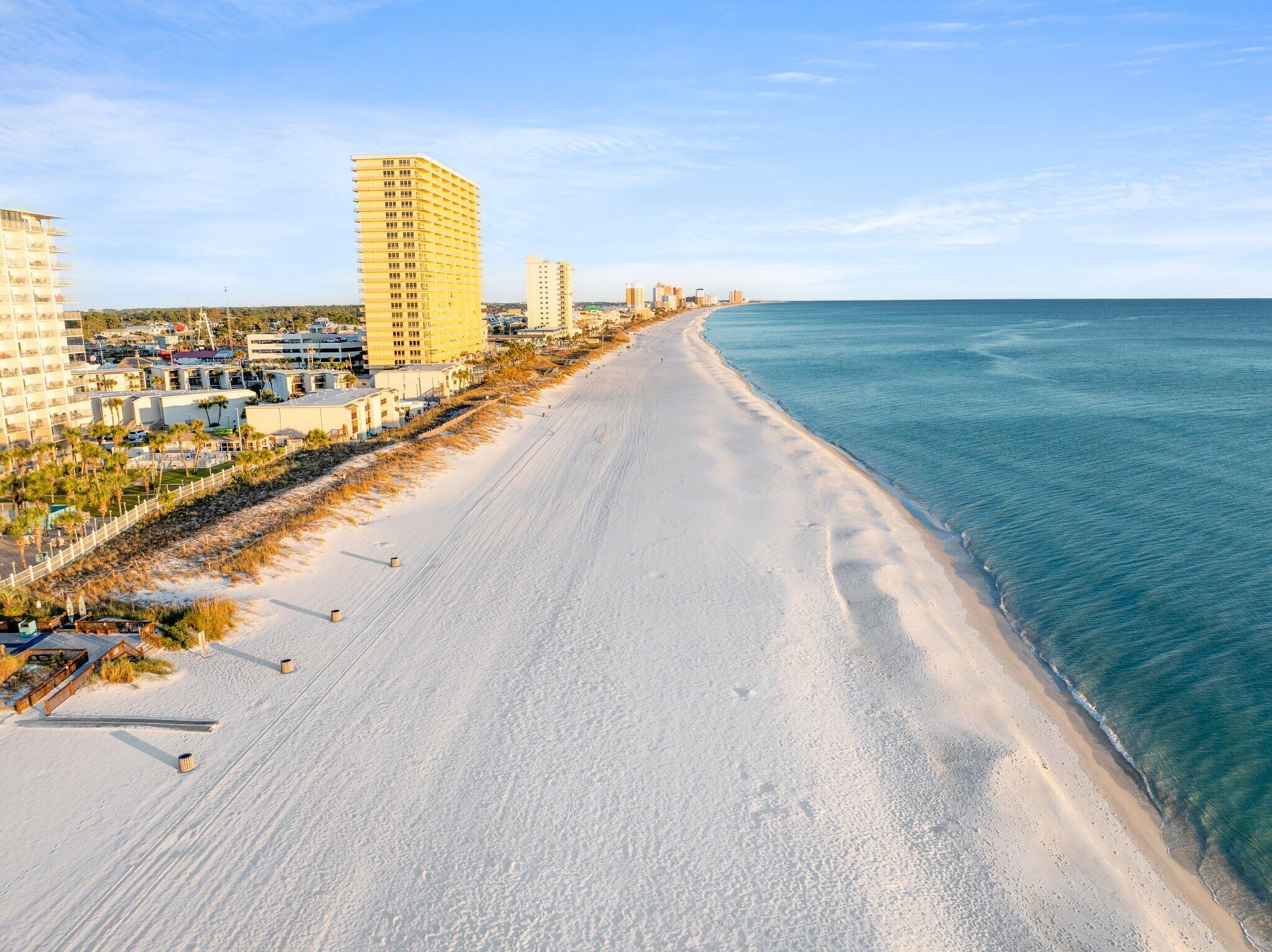 EMERALD COAST BEAUTY!! Seller is highly motivated, call today to see this adorable unit. GULF FRONT, beachview, all the things!! You can sit on the large patio and relax to the sound of the waves, plus enjoy the gorgeous views of the sugary white beaches! All with proven rental history!! This well maintained unit has all the charm and essentials to make it you new favorite getaway. With one full bedroom, bunks in the hall ad a sleeper sofa, there will be room for all!! With two large pools, two hot tubs, two kiddie pools, a game/arcade room, a BBQ and patio area, the poolside Tiki Bar, indoor hot tub, sauna rooms, tennis courts, fitness center, Bikini Bob's restaurant, and go-karts and slingshot across the street. Plus walking distance to multiple restaurants and coffee shops!