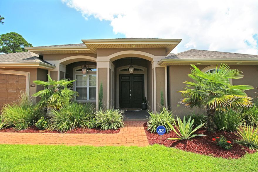 Don't miss out on this stunning Mediterranean style home in the private community of Chardonnay Estates. The home features 3 bedrooms and 2 and a half baths. Open floor plan with lots of natural light. The property is extremely private with wetlands on the North and East side of the property. The home has new porcelain tile floors and updated cabinets in the kitchen. If you enjoy entertaining and being outdoors the deck space is perfect for hosting. Featuring two pergolas, build in grill, surround sound, working sink, and a hot tub. Chardonnay Estates is convenient for shopping, entertainment, restaurants, and a short ride to Destin. The local high school is top in the country, Niceville high school earned a Gold medal in the 2016 high school rankings in education with top athletic program