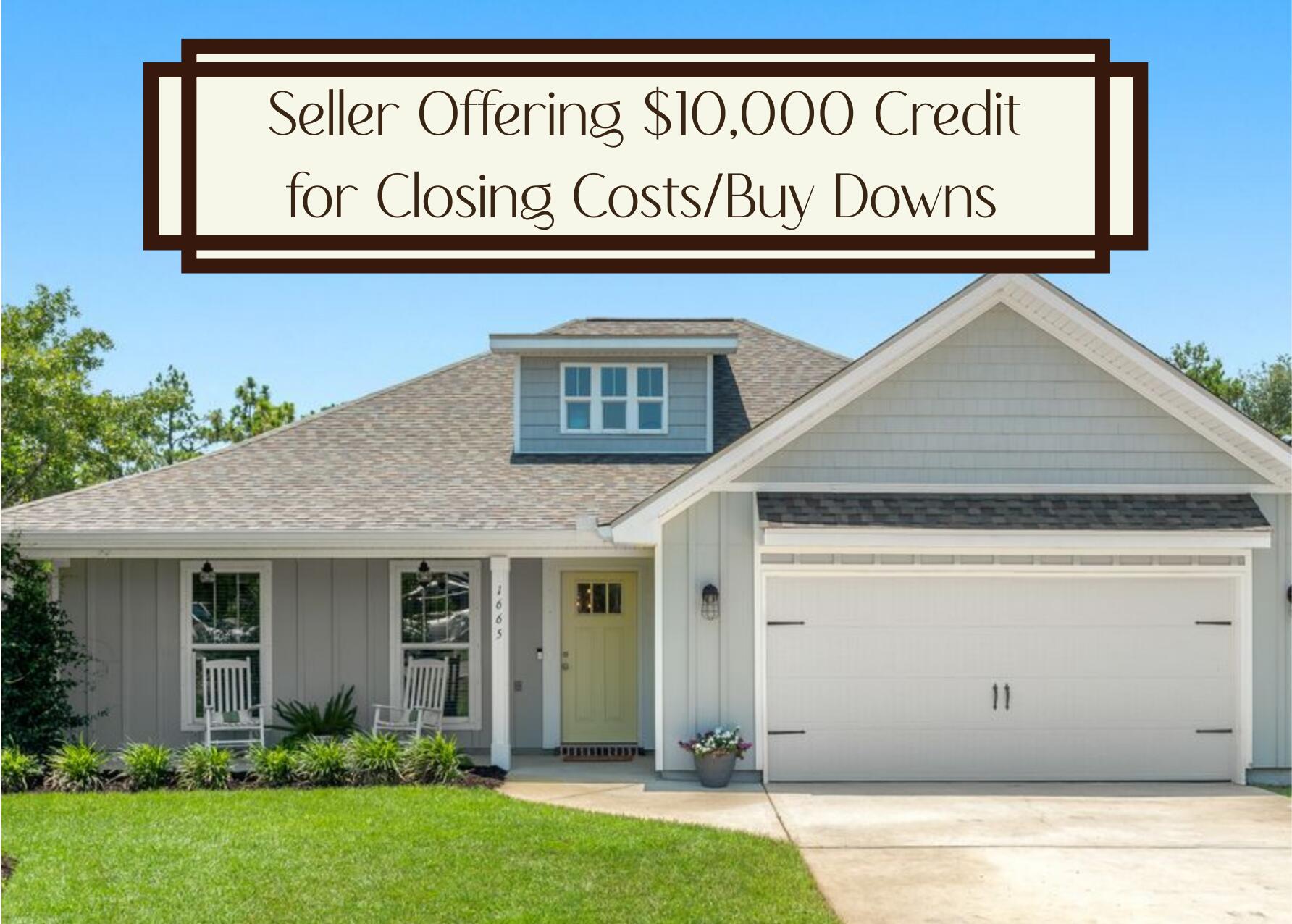 Welcome to this beautifully designed 3-bedroom, 2-bathroom home in the heart of Gulf Breeze, custom-built in 2018 and offering 1,805 square feet of thoughtfully crafted living space. Nestled just 0.7 miles from the Woodlawn Beach boat launch and only 3.7 miles from the serene Soundside Foundation Nature Preserve, this home offers the perfect balance of comfort, convenience, and coastal living. Step inside to an inviting open-concept living area featuring elegant wainscoting, an electric fireplace, and oversized windows that fill the space with natural light and offer charming views of the front yard and garden. The chef's kitchen is a standout with granite countertops, shaker cabinets, stainless steel appliances, and a classic subway tile backsplash.... A separate office space near the back door provides the perfect spot to work from home, with a lovely view of the garden's orange tree. The spacious screened-in back porch is ideal for relaxing or entertaining. The large, fenced backyard includes a firepit and garden area, creating your own private outdoor oasis.
Throughout the home, you'll find durable and stylish LVP and tile flooring, along with a dedicated laundry room and generously sized bedrooms. The luxurious primary suite boasts a tray ceiling with chandelier, two large windows overlooking the backyard, and a spa-like en-suite bath featuring a dual vanity, soaking tub, separate shower, and a roomy walk-in closet.
Additional highlights include a 2-car garage with pull-down stairs leading to a large attic for extra storage, a well-fed sprinkler system, and a beautiful neighborhood setting. Located 0.9 miles from Woodlawn Beach Middle School and just 1.2 miles from the upcoming Soundside High School, this home is perfectly situated for families.
Only 10 minutes to Navarre Beach and 24 minutes to downtown Pensacola, you're never far from a day on the water, local dining, shopping, and entertainment.
Don't miss your chance to own this exceptional Gulf Breeze gem. schedule your private showing today!