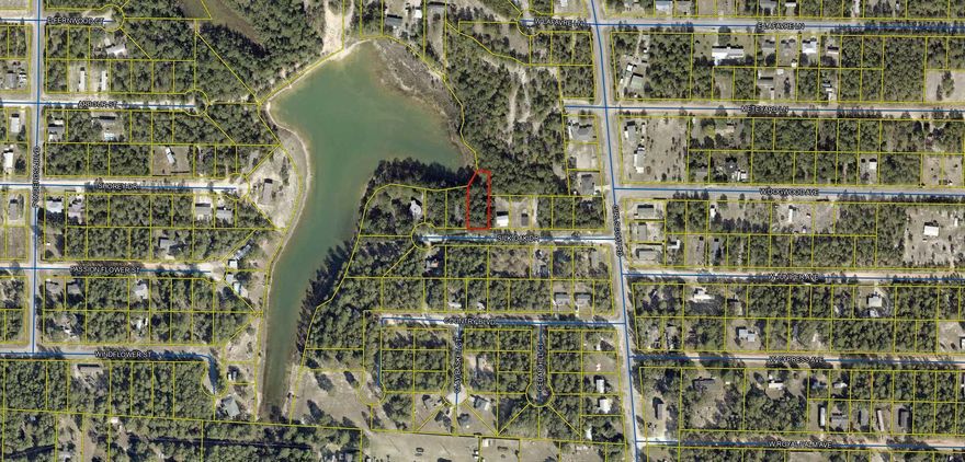 Drastically RED?UED-- this Waterfront Lot just off Hwy 90 W and Girl Scout Road located on Silk Oak Road.  This beautiful waterfront lot  is located on Beaver Lake.  Community water is available through Mossy Head Water Dept.   This would be a great spot to locate your new home or weekender mobile home.   Just off the newly paved Girl Scout Road.  Lot dimensions subject to an up-to-date survey to be ordered.