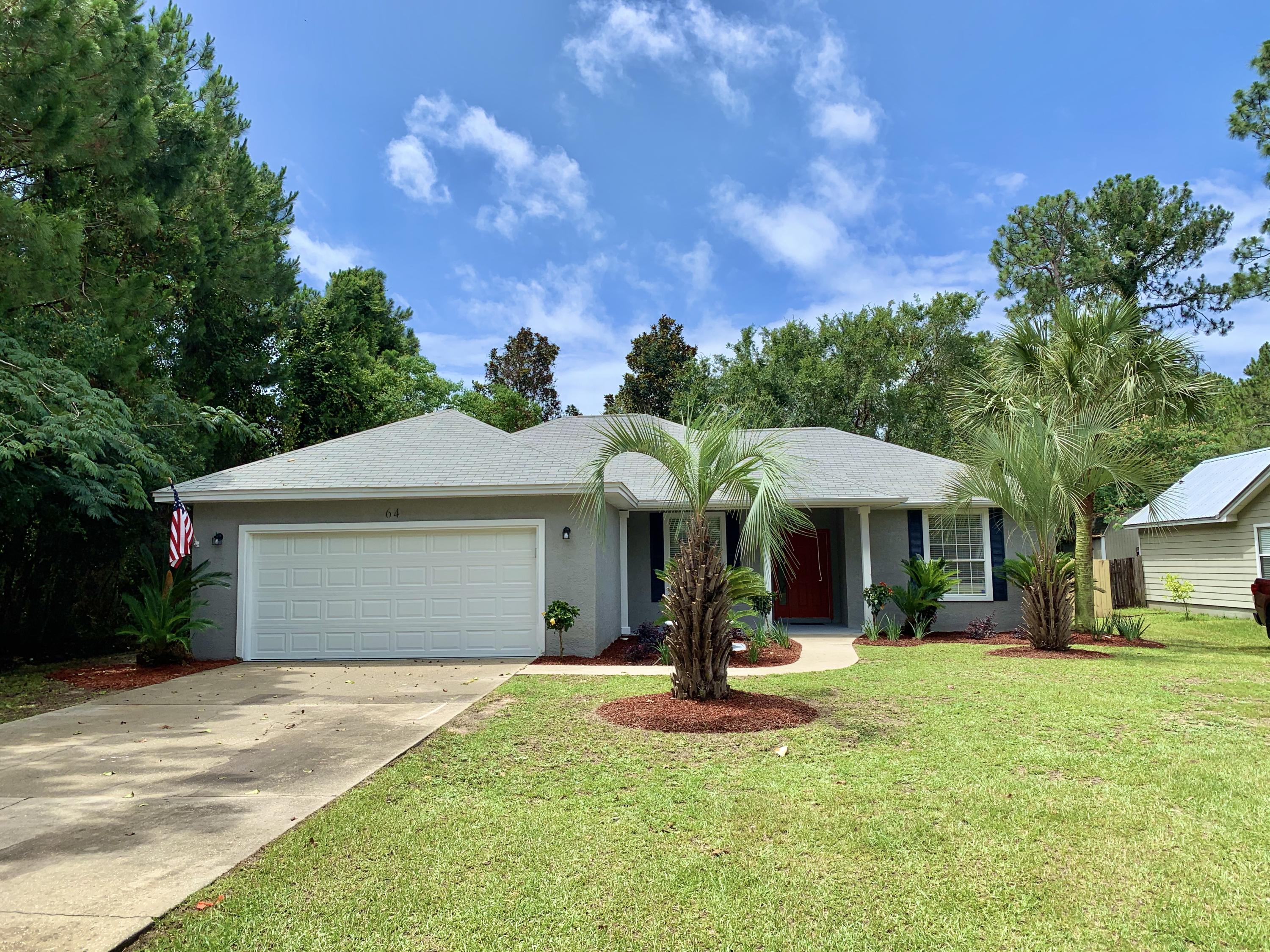 This home has been completely updated!Newly Updated.. New AC,New Paint,Newly updated kitchen and baths,new floors, new paint ,new fans and lights, new stainless steel appliances.. Move in Ready...