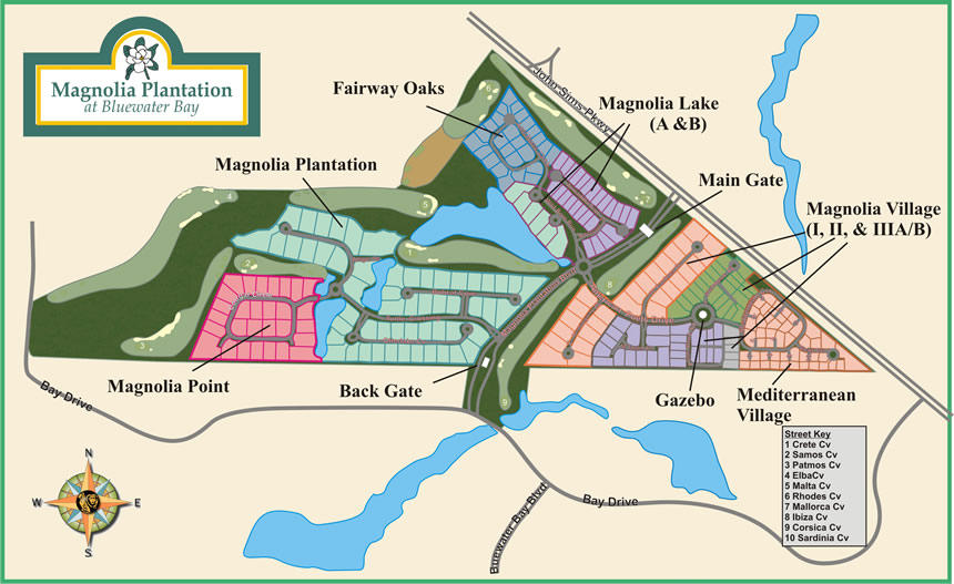 MEDITERRANEAN VILLAGE AT BLUEWATER BAY - Residential