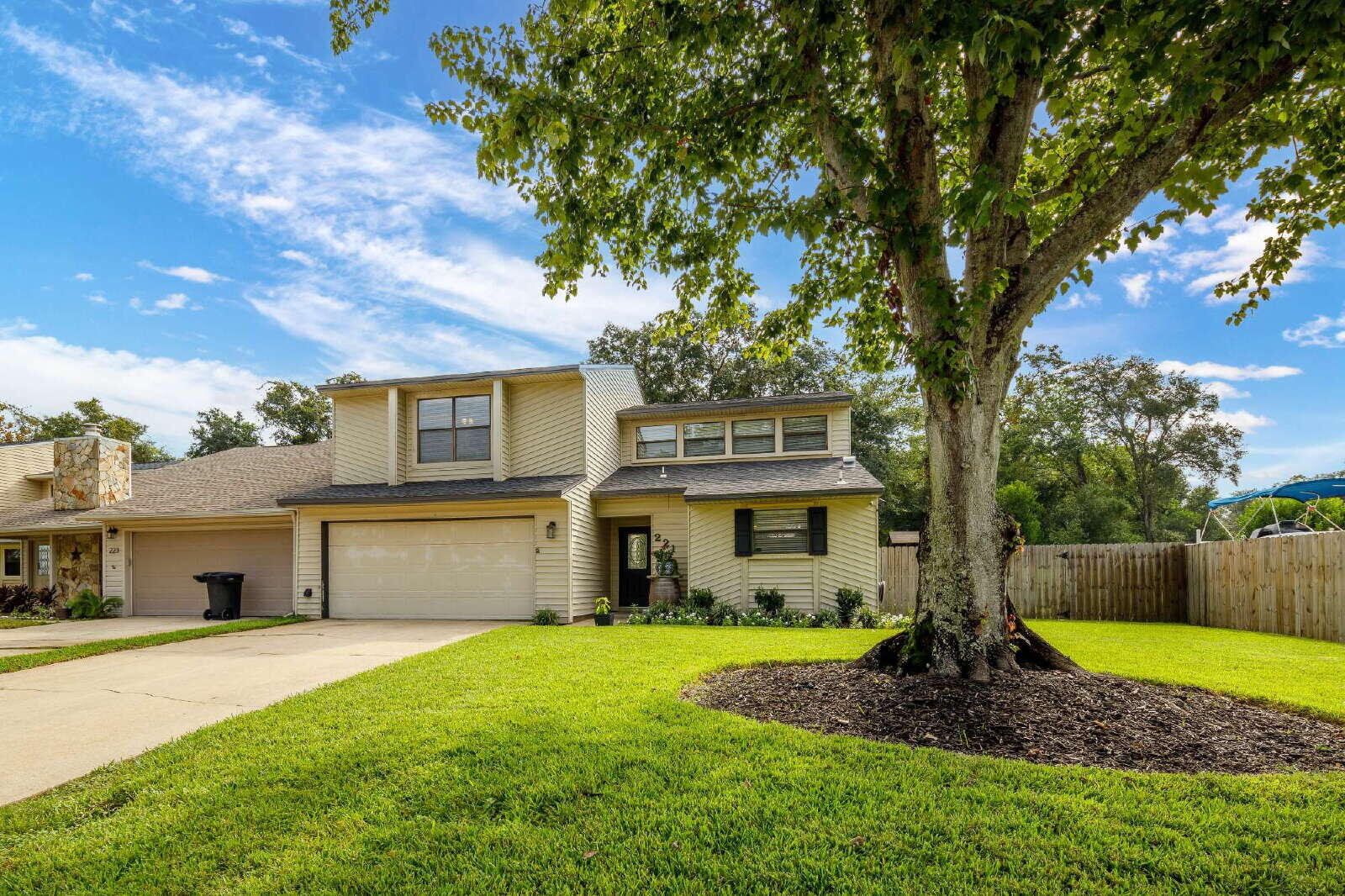 Celebrate the perfect blend of comfort and style at 221 Thomas Court Northwest, nestled in the vibrant heart of Fort Walton Beach. This stunning townhouse, featuring three spacious bedrooms and two and a half modern bathrooms, offers a serene retreat for anyone looking to enjoy the Florida lifestyle. Step inside to discover exquisite granite countertops that elevate the kitchen into a culinary haven, ideal for both cooking and entertaining. The inviting living area is highlighted by a charming fireplace, creating a cozy ambiance for relaxing evenings with loved ones. The master suite is located at the rear of the home on the lower level. With ample space to unwind, this residence is designed to accommodate both family gatherings and quiet moments of reflection. Enjoy the convenience of being just minutes away from pristine beaches, local dining, and local military bases. The townhouse's thoughtful layout and stylish finishes make it a standout choice for those seeking elegance and functionality. Experience the best of Fort Walton Beach living in a home that truly celebrates quality and distinction.
Dogs ONLY (up to 50lbs) must be fully grown with a non-refundable pet fee and pet application. No Cats
All Coastal Realty Services residents are enrolled in the Resident Benefits Package (RBP) which includes renters insurance, HVAC air filter delivery (for applicable properties) and our best-in-class resident rewards program, and much more! More details upon application