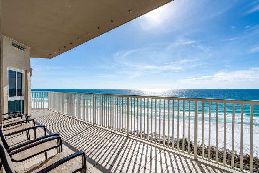 Empress 704 offers a distinctive design, breathtaking Gulf and Bay views, and a spacious layout. This unique floor plan features two living areas, 10-foot ceilings, a wet bar, and upscale yet comfortable furnishings. A 50-foot wraparound terrace seamlessly connects the open living space to the Gulf-side suites, each with terrace access and extra windows showcasing stunning views. The modern kitchen boasts stainless steel appliances and floor-to-ceiling creamy white cabinetry. The main ensuite includes a king bed and sitting area, while the newly furnished third bedroom features twin beds and a wall of windows. New LVP flooring in all bedrooms, freshly polished travertine tile in living areas, and updated ceiling fixtures throughout. Step into unparalleled coastal luxury at Empress 704. A full size laundry completes this wonderful home.   The Empress is a luxury gated community, intimate in size with only 44 units located directly across from 2,000 feet of sugar white beaches.  At any given time, only 14 owners are allowed to rent short term with most owners full time residents or second homeowners.  Additional unique features at The Empress are the semi private elevators that open into a foyer shared by only you and only 1 neighbor.  Each owner has a large climate-controlled storage, and Empress has a private pool and hot tub overlooking the lake and fitness room, a HALO water system, fiber optics cable, full time maintenance staff and security.
Convenient to golfing, shopping and restaurants including the famous Whale's Tail which is located within walking distance.  