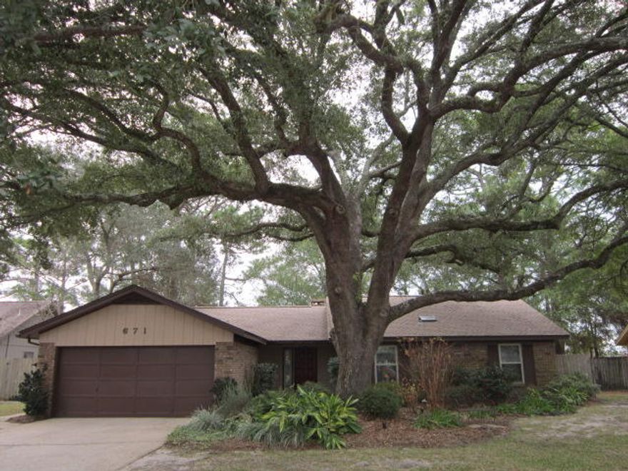What a deal for this location - Literally minutes from Hurlburt Field, Eglin AFB and the beach - walkable to the mall - This 3 bedroom 2 bath home has been lovingly cared for - the seller bought the home in 1986 - updates include super premium HVAC 2014 - new IMPACT windows 2006, new roof 2011, and a brand new stainless dishwasher(never used)- professional landscaping, paver back patio, copper accent lighting on timer and huge yard are just a few of the special items this property has to offer. A must see!