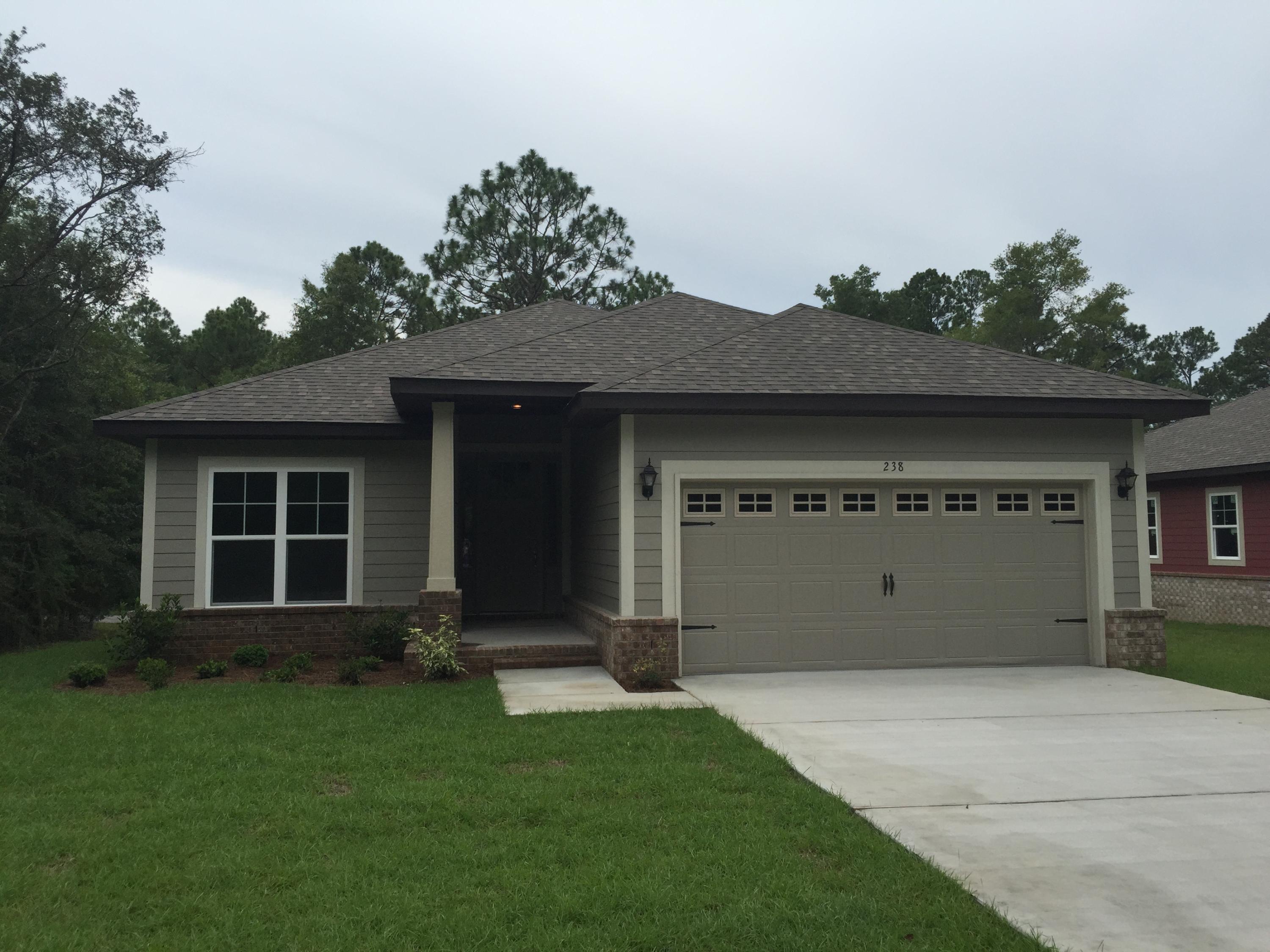 Brand new construction in newest Freeport community, Lafayette Creek Landing! 70 acre, water access, neighborhood will have pool, clubhouse and 2 community docks. Walk or ride a bike to Publix! Just a 10 minute drive south on 331 to Santa Rosa Beach! This Craftsman style home is under construction and will feature 9' ceilings, 8' entry doors, Moen fixtures, Granite and more.