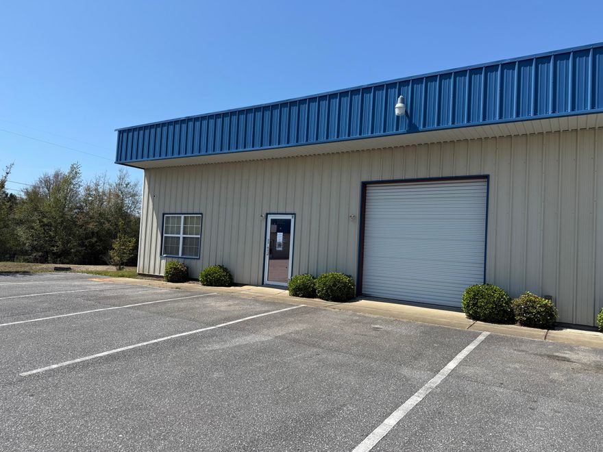 Location and convenience is being offered for lease.  This complex offers easy access to I-10 and and south to the bases and beaches.  This particular unit has a reception entrances, 8 offices, conference room, ADA bathroom, break room and warehouse space with oversized garage door.This location is located in the Richey Development and provides plentiful parking and ease of access.  This unit in particular has 8 private offices of varying size and warehouse space with lower and upper storage.  New floors were installed in 2023.  These units don't last long so give me a call to schedule your showing.