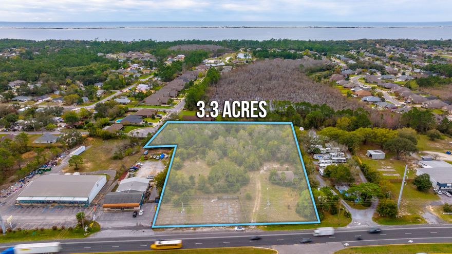 **RARE, BELOW MARKET VALUE**  SURVEY ON ORDER.  NO WETLANDS, NO ENDANGERED SPECIES.  SPECTACULAR 3-PARCEL HCD ASSEMBLAGE of 3.51 AC +/- featuring HCD Zoning with some existing infrastructure in place and a preexisting concrete block structure consisting of approximately 1,085 sf and 2 bedrooms with 1 bath.  2020 FDOT traffic data reveals 36,500AADT highway frontage, and 800' to the East is a minor arterial roadway (East Bay Blvd) with 6,200AADT.  Wide range of uses including Residential (10 units / gross acre), Single Family Residential with conditions, RV Park, Restaurant & Eatery, Hospitality, Retail, Multifamily, Campground, Daycare, Distillery, Duplexes, Educational, Financial, Gas Station, Kennel, Landscaping, Nursery, Limited Manufacturing, Medical, *click 'Read More'*...