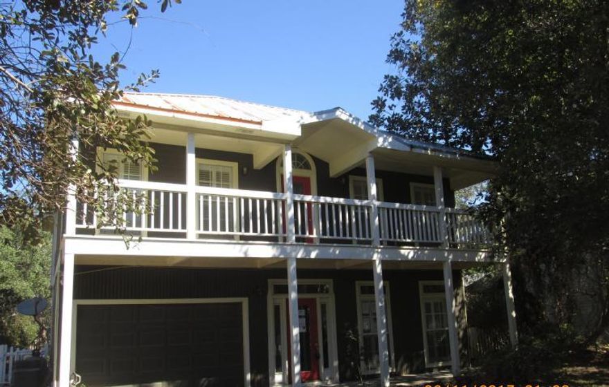 reo.Just a block from the Emerald green waters of the Gulf of Mexico is a Florida cottage style home complete with a metal roof, inground pool, attached garage and large lot with great natural landscaping. Home is located in SeaBreeze Subdivision on the east end of desirable Hwy 30A close to Rosemary Beach, Alys Beach, and unique shops and restaurants. It features 2 bedrooms downstairs with the community living space and master bedroom upstairs. The home is on a large, beautiful lot and the outdoor living space features an oversized deck, covered porch, inground pool, and fenced yard.