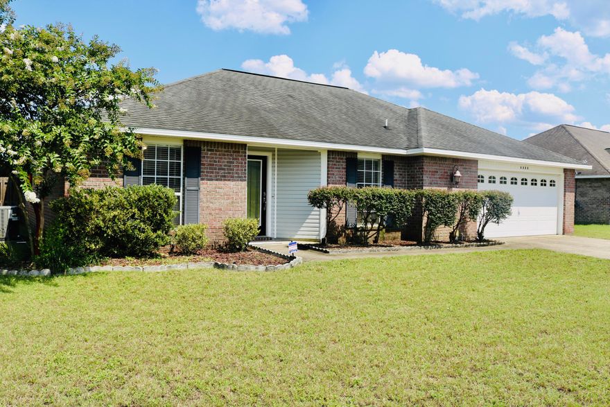 This won't last long!!! This beautiful 4 bed/2 bath home is located in the highly sought-after neighborhood, Lee Farm. Centrally located with easy access to shopping, dining, schools and short commutes to Duke Field, 7 SFG, and Eglin AFB. This split-bedroom floor plan features light laminate wood flooring in the Great Room, Kitchen and Dining area. Tile in Utility, Baths and Foyer. The large master bedroom and bathroom feature an extra-large garden tub, custom shower heads, walk-in closets and double vanities. The spacious kitchen features granite counter-tops with pantry as well as a separate laundry room located just off the kitchen (washer/dryer are included!). Massive, privacy-fenced flat backyard makes it a perfect space to create the yard of your dreams ~ Don't miss out - call now!