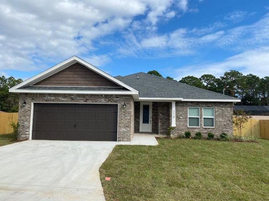 EXPECTED COMPLETION BY MID OCTOBER 2020! SAVE MORE BY BUYING NEW! LOWER INSURANCE AND LOWER UTILITY BILLS!Buying New saves $$$ on utilities & insurance! With a full price offer, Builder pays all closing costs except for lender fees, credit report, prepaids/ins, reserves. See details in agent notes. Located close to Bases, Beaches and Shopping!!! This Affordable BRAND NEW HOME is Loaded w/Extras! This home has Granite Countertops in Kitchen, a Breakfast Bar, Wood Cabinets, Quality Fixtures, 10x20 back porch, wood look tile floors in foyer, kitchen, baths and Laundry Room. Master Bedroom is nicely sized. Tiled Shower in Master Bath