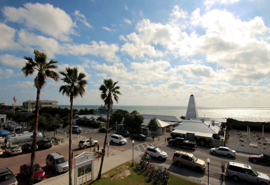 Upstairs the master bedroom has vaulted ceilings and views that will astound! An oversized window seat captures both the best views in the house and offers that cozy nook to curl up with a good book or take an afternoon snooze. There's plenty of room for his and hers in the walk-in closet. The bathroom is very roomy, has the same beautiful granite countertops and a large steam shower. For a special place to relax, step outside to the private patio and enjoy a hot soak in a brand new Jacuzzi. This patio connects to the bonus room which serves perfectly as a second bedroom. The bonus room and patio have just been completely rebuilt and are brand new. A stacked washer and dryer are also conveniently located on the second floor. Entertaining is a breeze on the newly remodeled courtyard.
