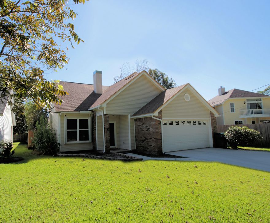 Renovated 3 bedroom and 2 bath home with 1617 sq ft available in Fort Walton Beach! This home is move-in ready and very well-maintained! This home has been renovated to include many upgrades! The kitchen features new kitchen cabinetry, kitchen sink, and appliances. The French door refrigerator, built in microwave, dishwasher, and gas stove are less than 3 years old! The kitchen also features a breakfast bar that seats two. The kitchen opens to the dining and living room with vaulted ceilings! The flooring throughout the home is tile laid on the diagonal and solid wood. The bathrooms have been updated to include new cabinetry, cultured marble counter tops, oil rubbed bronze fixtures and lighting! The master bedroom features vaulted ceilings, tiled flooring, and new lighting!