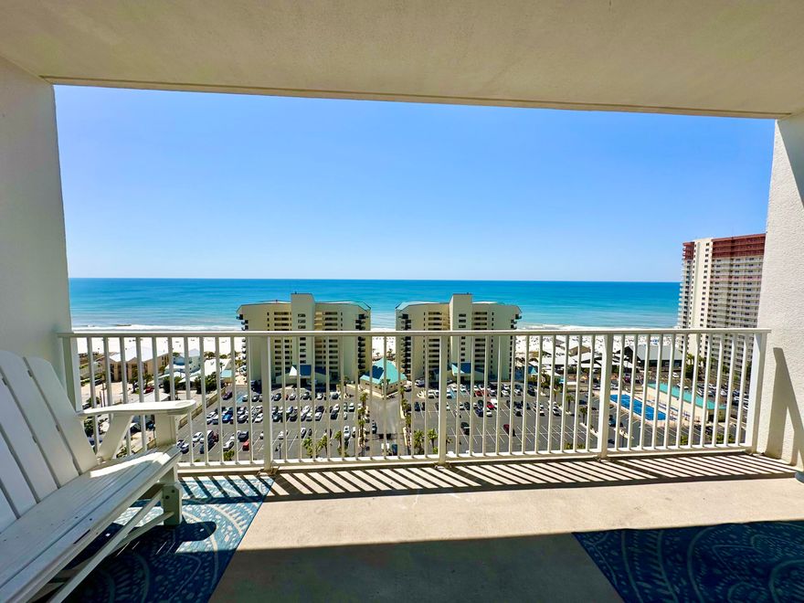 Owner Financing! Welcome to the luxurious Gulfview unit 1513 in the heart of Panama City Beach at Laketown Wharf Resort! This beautifully upgraded condo boasts stunning views of the Gulf from its 15th-floor location. You'll love the recent upgrades which include a new water heater & LVP flooring, as well as upgraded kitchen cabinets and new stainless steel appliances. You'll find everything you need, including Smart TVs, washer/dryer and comfortable balcony furniture to take in the breathtaking views. The Laketown Wharf Resort offers an array of amenities to make your stay even more enjoyable. With five pools, two hot tubs, a two-floor gym, and private beach access, you'll never run out of things to do. The resort also features covered parking, five restaurants, retail shops, a pool bar, and even a pickleball court. Experience the ultimate coastal retreat!