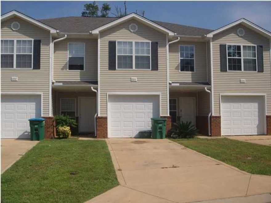 ENERGY EFFICIENT ALL ELECTRIC. NEUTRAL COLORS. CEILING FANS. SPACIOUS ROOMS. LARGE KITCHEN HAS SOLID SURFACE COUNTERS, UNDER-MOUNT SINK, BREAKFAST BAR,PANTRY,LOTS OF CABINETS & A BUILT-IN-MICROWAVE OVER THE STOVE. TILE FLOORS IN THE FOYER, HALL KITCHEN & BATHS.WOOD FLOORS IN LIVINGROOM. CARPET IN BEDROOMS. HALF BATH DOWNSTAIRS FOR YOUR GUESTS. MASTER SUITE WITH A WALK-IN CLOSET. DUAL VANITIES IN THE BATH. INSIDE LAUNDRY. PATIO. 1-CAR GARAGE WITH AUTO OPENER. SECURITY DEPOSIT INCLUDES NONREFUNDABLE FLOOR CLEANING FEE. CREDIT CHECK FEE IS $35 PER ADULT.